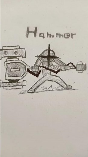 Part-1 how to draw stickman tutorial (Hammer+Dark)