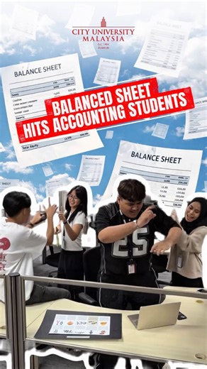 Every accounting student knows this feeling.⚖️😌 If you enjoy problem-solving, logic, and making sense of the numbers, Accounting might just be your thing. 🎓 Diploma in Accounting (R3/0411/4/0085) (A11298) 08/2030 🎓 Bachelor of Accountancy (Honours) (R2/344/6/0389) (A11210) 05/2027 2026 Intake now open Explore your path → www.city.edu.my Or DM us to find out more. #CityU #CityUniversityMalaysia #CityUVibe #AccountingStudents #CampusLife FutureAccountant ChampionYourFuture MalaysiaTalentEngine 