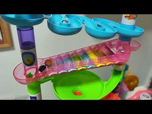 6ft Galaxy Marble Run Race with Never Seen Before Tracks!