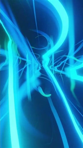 #Short #Abstract#Background #Video 4k Teal Green Blue Tunnel VJ #LOOP NEON Sci-Fi Calm #ASMR