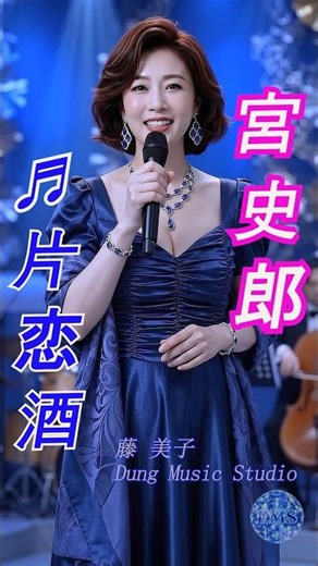 演歌 ♬ 片恋酒(新) | 原唱 宮 史郎 | 唱 藤 美子 #演歌 #宮 史郎