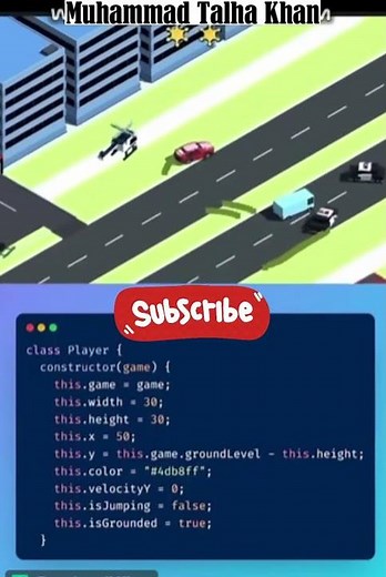 AI Built This 3D Car Game in Minutes! 😱🚗 | HTML CSS JS + By Muhammad Talha Khan #shorts #coding