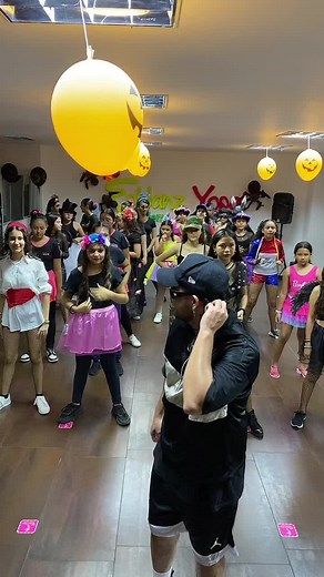 Halloween Dance Routine in Festive Attire