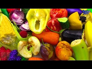 Aprende colores de frutas y verduras|Nombres de las Frutas |Frutas y verduras en Español