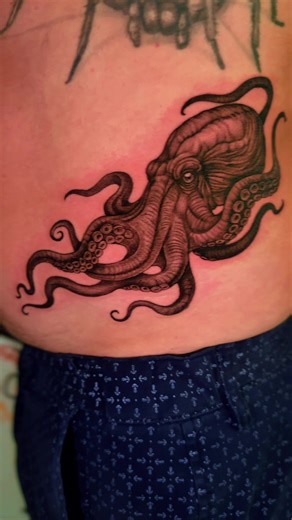 Octopus Tattoo by Artist Tan: A Unique Design