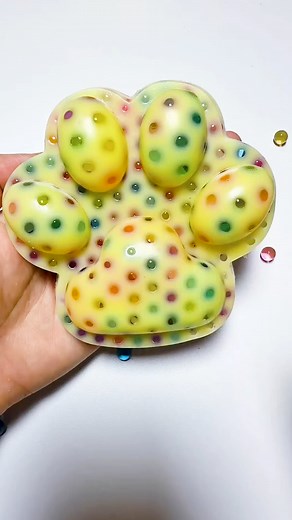 Jelly Paw Fun 🐾 #Jelly #StressBuster #SquishyToy #Relaxing | Little Jelly Things