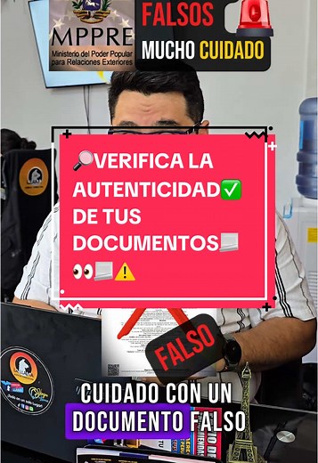 Cómo verificar la autenticidad de documentos en el extranjero