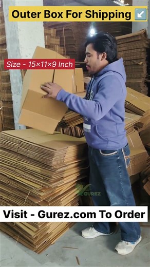 STOP Using Weak Boxes! 😱 The STRONGEST 15x11x9 Shipping Box for Heavy Parcels 📦#corrugatedboxes