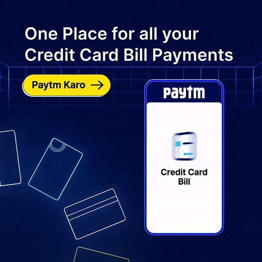 Manage all your credit card bill payments in one place with Paytm. Enjoy a seamless and hassle-free experience. | Paytm