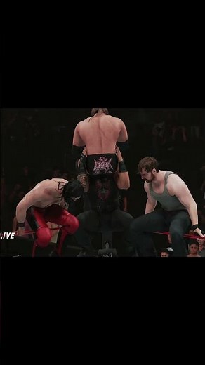 The Shield Destroys Triple H with a Massive Powerbomb! 💥 #WWE2K19