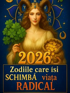 Primele previziuni astrologice ale anului 2026. Va fi o noua etapa, o noua viata pentru cateva zodii. Vezi in comentarii ce urmeaza pentru zodia ta🍀🌟🙏🏻👇👇 | Zodia Ta