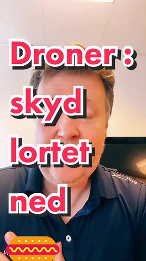 Reply to @heo3480 nej nej nej det må man ikke :-) skyde #droner med #våben bare fordi man synes en #drone er irriterede 😜