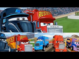 Animated CARS 3 Haulers! 🚚 Mack vs Gale Beaufort + Drawing & Coloring Compilation | Tim Tim TV