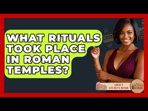 What Rituals Took Place In Roman Temples? - All About Rome