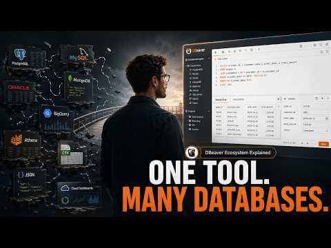 DBeaver - One Tool for Every Database - How DBeaver Connects Your Entire Data Stack