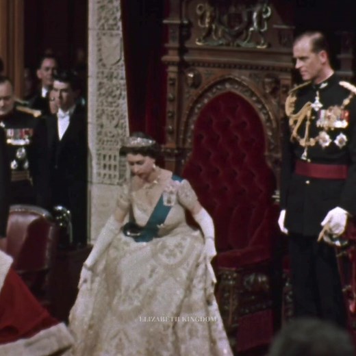 Elizabeth II Opens Canada's Parliament in 1957