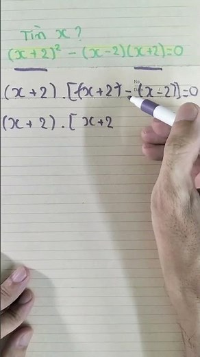 Phương trình bậc hai - Cách giải dễ nhất #toán #maths #algebra