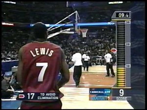 Rashard Lewis - 2001 NBA 3-Point Shootout (12 Points)