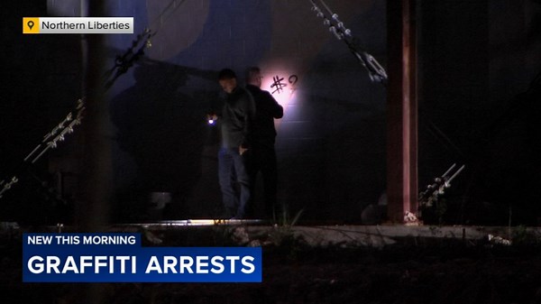 Police deploy dozens of officers, helicopter unit in effort to deter graffiti in Philadelphia