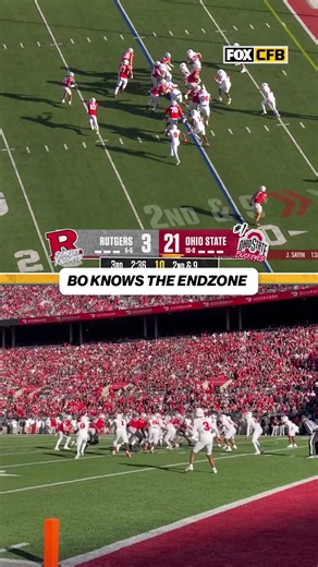 Bo Jackson does it again for the Buckeyes 😮‍💨 #OhioState #collegefootball #football Sponsored by @Coca-Cola #ad #cokepartner