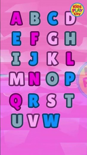 ABC Alphabet Song Sing Along 🎶 Learn Letters A–Z for Kids 🌟 Easy Learning Fun | Kids Play City