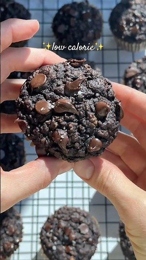 low calorie chocolate muffins 🍫