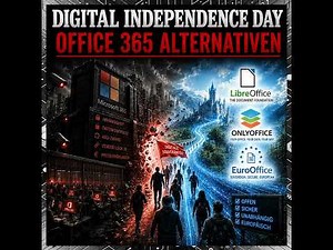 Office 365 Alternativen - Libre Office, OnlyOffice & Euro-Office - Digital Independence Day #6