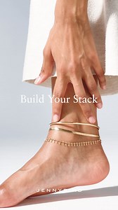 The only place for anklets. Buy 2 or more, save $20 using code ANKLETS. This high-polish anklet stack includes: ✨ Dane ✨ Zeina ✨ Lumi | Jenny Bird
