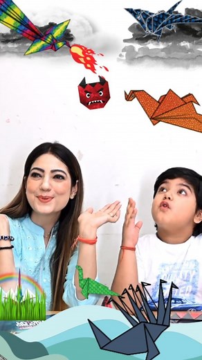 Mansi Rajani | We had a super fun day creating our fantasy land with these fun origami mythical creatures. It was the best way to keep him away from the... | Instagram