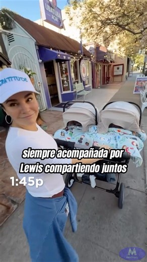 Martha Higareda and Lewis Howes show what their days are like since the birth of their twins