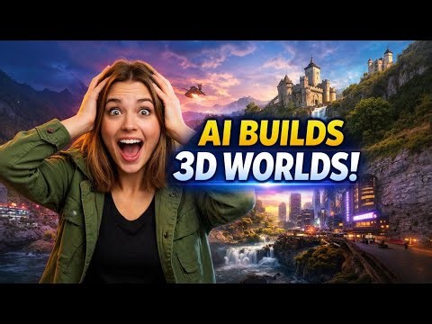 This AI Generates Entire 3D Worlds From One Prompt