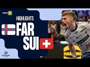 Faroe Islands vs Switzerland | Highlights | Men's EHF EURO 2026