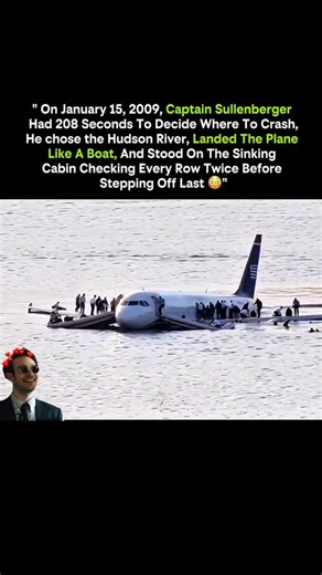 🪷ওমর🌸 | Sixteen thousand feet vanished in seconds, leaving only instinct, physics, and courage to decide everything🛩️🧠 On January 15, 2009, US... | Instagram