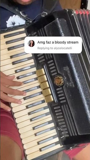 Bloody Stream on Accordion #bloodystream #coda #jojos #jojosbizzareadventure #jojosbizarreadventure