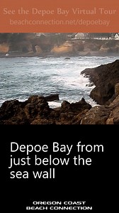 Central #OregonCoast: About Depoe Bay. Catch every detail at the virtual tour / complete guide https://www.beachconnection.net/vtour_depoe.htm #OregonCoastBeachConnection | Oregon Coast Beach Connection