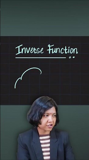 Learn Inverse Functions in 47 seconds! #shorts