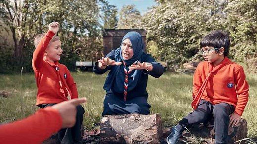 Scouts - How to start a Squirrel Drey