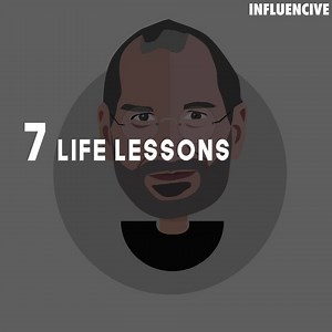 155K views · 2.1K reactions | 7 Life Lessons from Steve Jobs "The ones crazy enough to change the world are the ones that do." -Steve Jobs Influencive.com | Influencive | Facebook