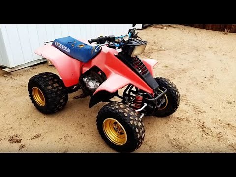 Suzuki LT230s Quadsport Chain Adjustment