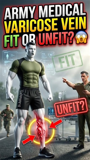 Army Medical Varicose Vein Test Explained | Fit or Unfit? Complete Medical Check Process