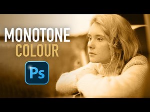 How To Create A Monochromatic Colour Grading Effect In Photoshop #2MinuteTutorial