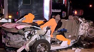 Multi-vehicle crash shuts down 401 express near Don Valley