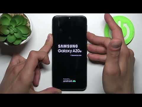 Cómo forzar el reinicio o apagado en SAMSUNG Galaxy A20e