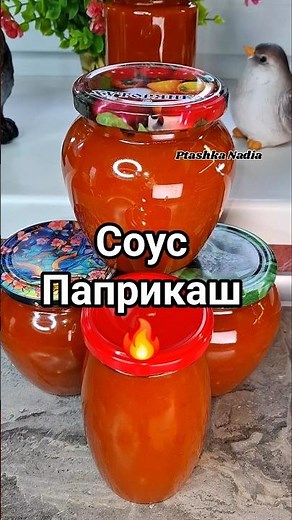 PAPRIKASH sauce made from two types of pepper 🔥 #cooking