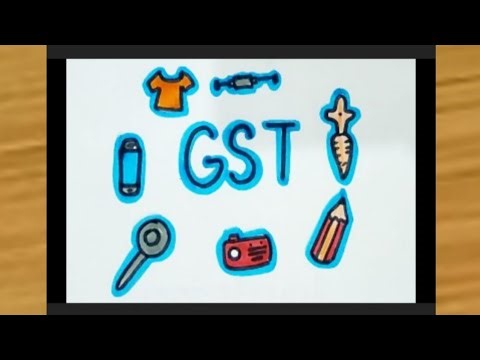 Gst day drawing/gst drawing/gst day poster/gst poster/one nation one tax drawing / gst easy drawing