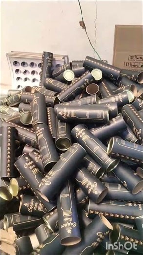 COPPER BOTTLE : PAPER COMPOSITE CONTAINERS FOR BOTTLE PACKGAING #tubecuttingequipment #copper