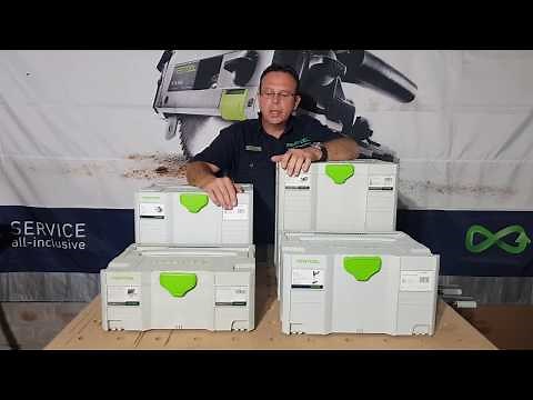 How to identify the size of the Festool Systainer