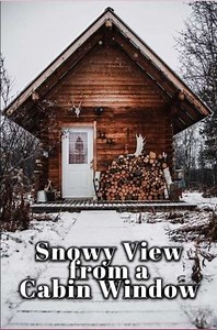 Snowy View from a Cabin Window (2023) - Movie