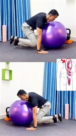 Backpain pain strengthening #shortvideo