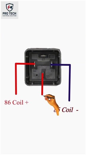 4 Pin DC relay pin Conections explained
